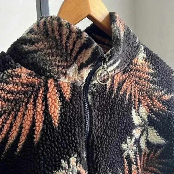 Billabong jacket Sherpa size medium - Picture 4 of 5